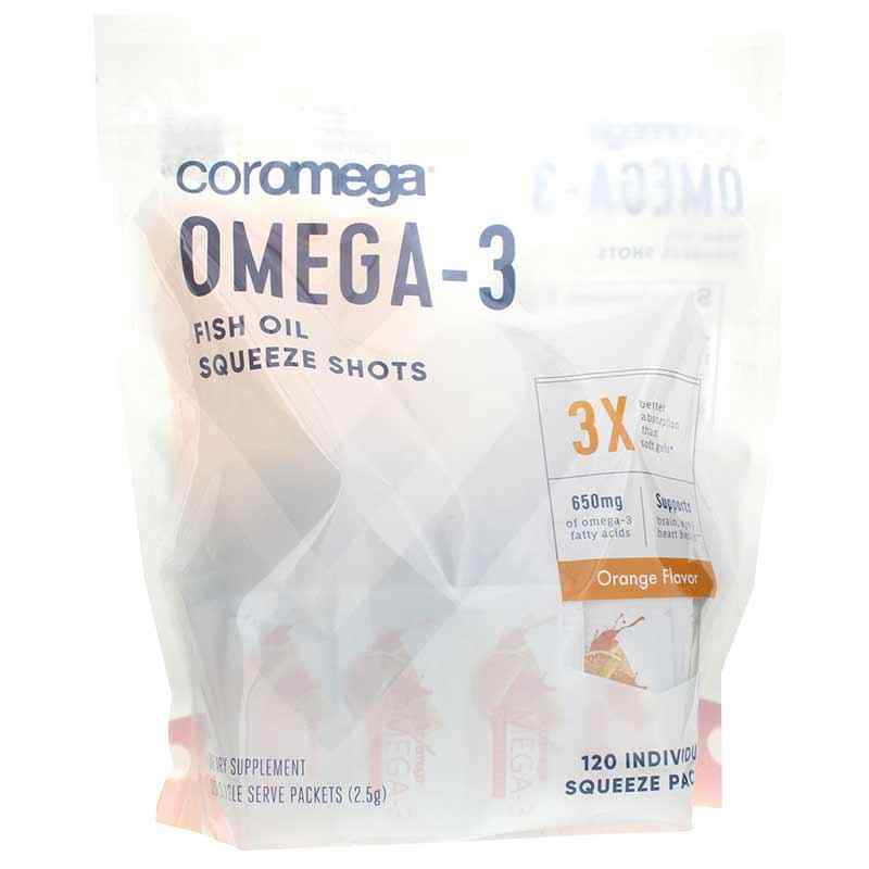 Omega 3 Orange Squeeze 120 Packets